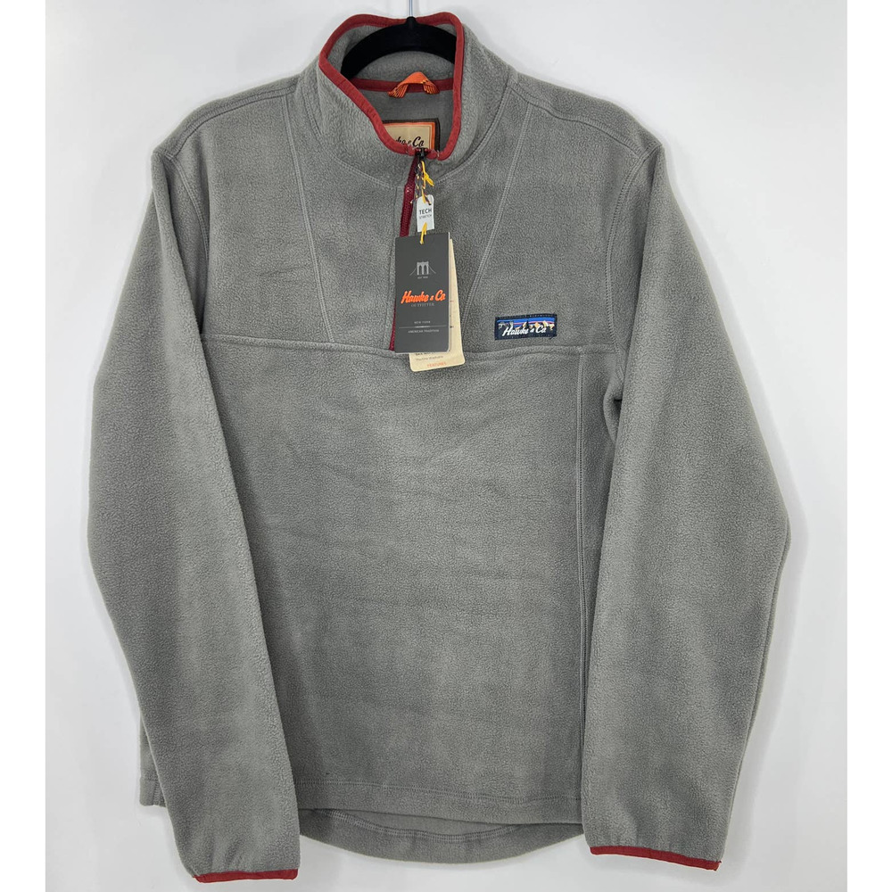 Hawke & Co Quarter Zip Polar Fleece Pullover Size Small NWT